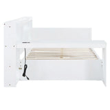 Daybed With 3 Drawers USB Ports And Desk - Furniture Home Direct