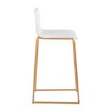 Mara - Contemporary Upholstered Barstool (Set of 2) - Furniture Home Direct