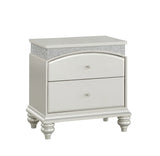 Maverick - Night Stand - Silver - Furniture Home Direct