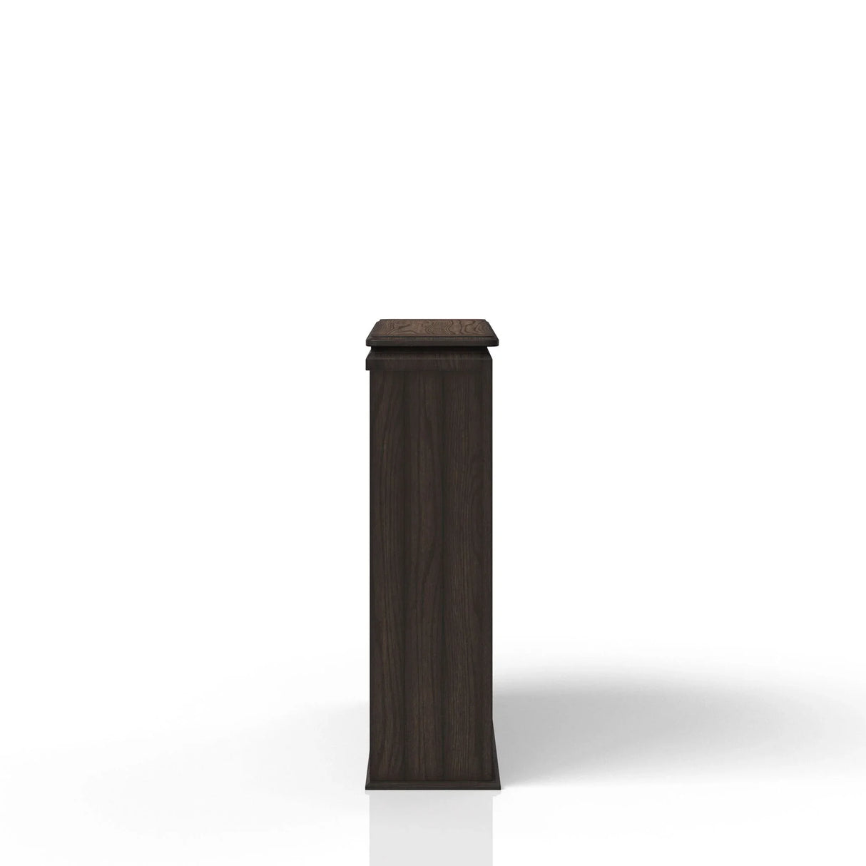 Two Shelf Bookcase Hutch - Chocolate - Furniture Home Direct