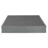 Foldable 9" Twin Size Metal Mattress Box Spring Foundation Bedroom Furniture Bed Base - Gray - Furniture Home Direct