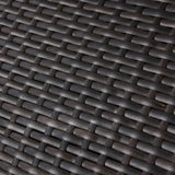 Wicker Chaise Lounge - Brown - Furniture Home Direct