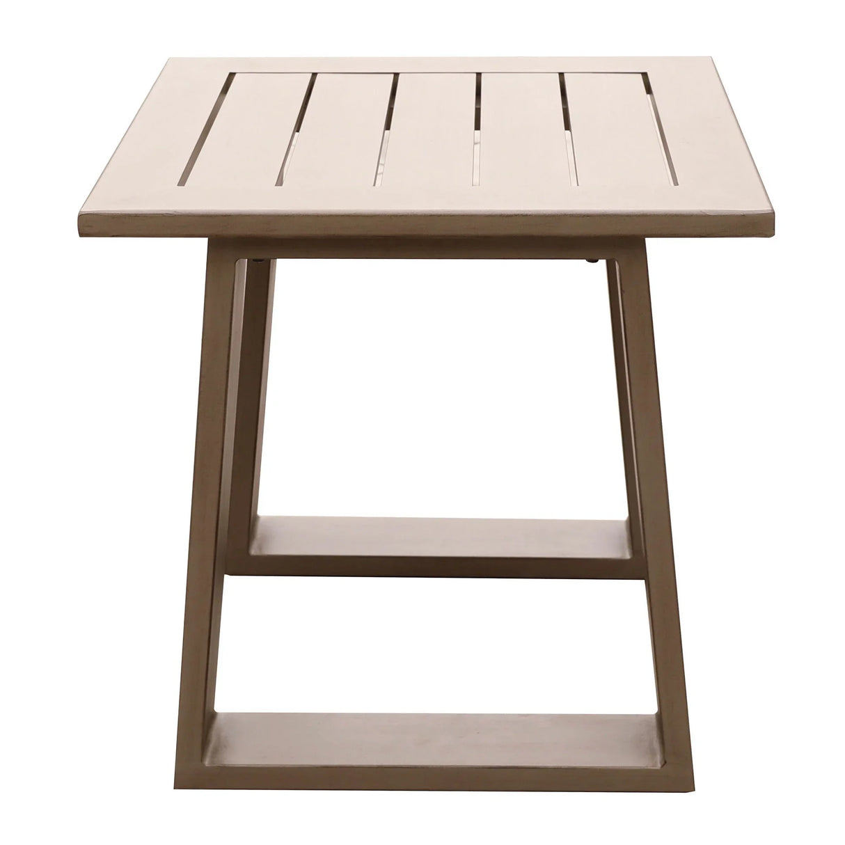 Traditional Style Outdoor Square End Table - Furniture Home Direct