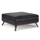 Owen - Multifunctional Square Coffee Table Storage Ottoman - Furniture Home Direct