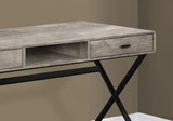 Computer Desk For Home Office, Laptop, Storage Drawers, Glossy Contemporary & Modern - Furniture Home Direct