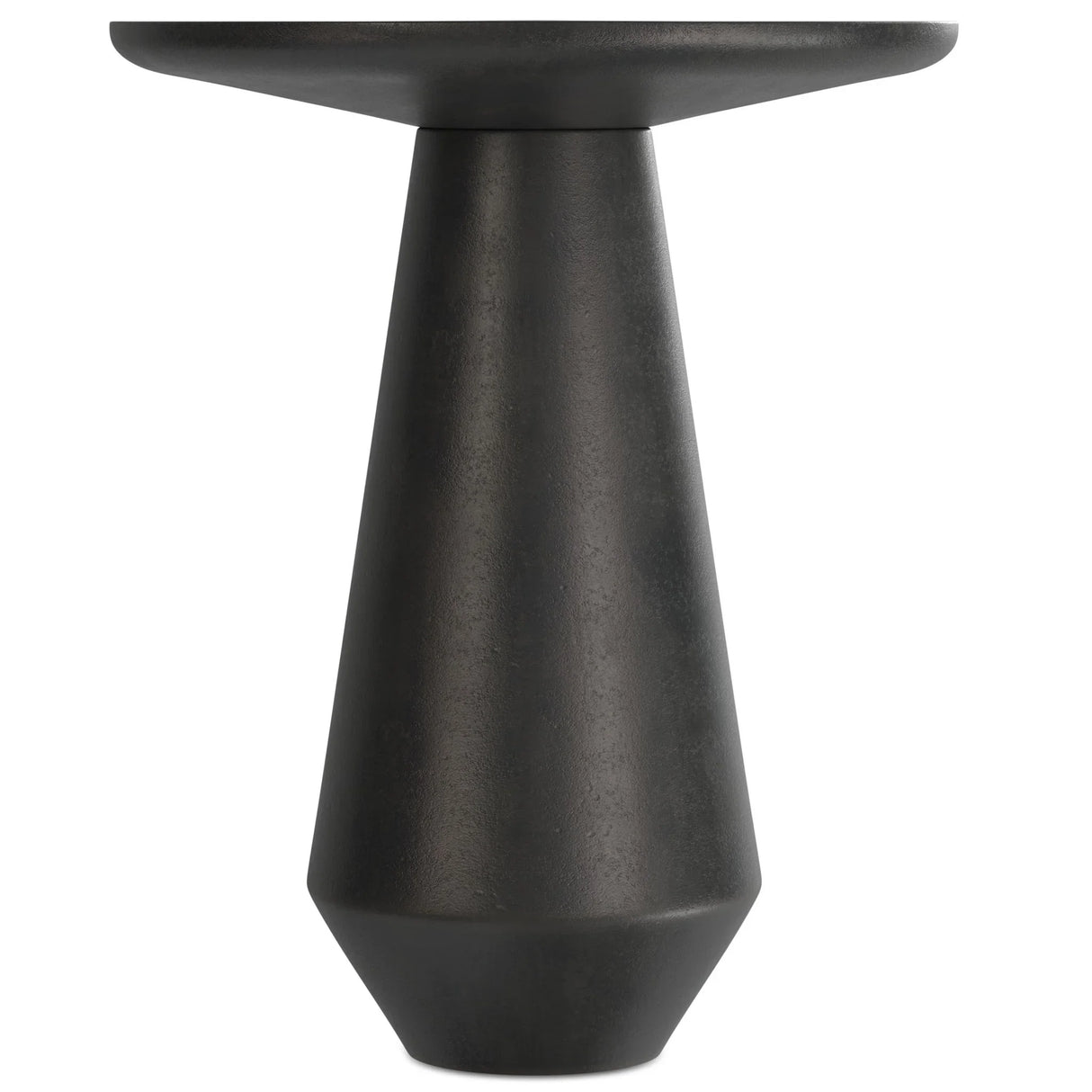 Gloria - Cast Aluminum Side Table - Black - Furniture Home Direct