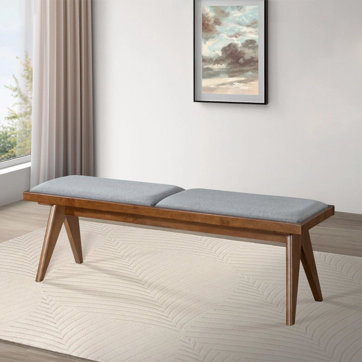 Keira - Modern Aesthetics Bench - Furniture Home Direct
