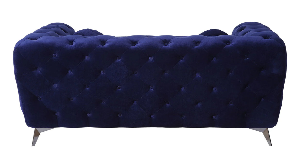 Atronia - Velvet Loveseat - Furniture Home Direct