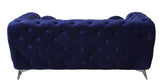 Atronia - Velvet Loveseat - Furniture Home Direct