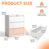 Premium Drawer Metal Lateral File Cabinet With Lock - Furniture Home Direct