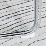 Dining Set Marble Pattern Table With White Chairs White - Furniture Home Direct