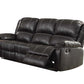 Zuriel - Synthetic Leather Recliner Sofa - Furniture Home Direct