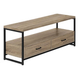 TV Stand, Console, Media Entertainment Center, Storage Drawers, Living Room, Bedroom, Contemporary, Modern - Furniture Home Direct