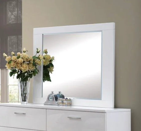 Lorimar - Mirror - White - Furniture Home Direct