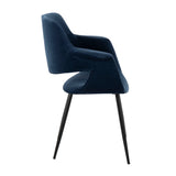 Vintage Flair - Glam, Art Deco Chair (Set of 2) - Furniture Home Direct