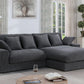 Mystic - Reversible Sectional Sofa Chaise - Furniture Home Direct