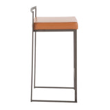 Fuji - Industrial Stackable Counter Stool Elegant Design - Furniture Home Direct
