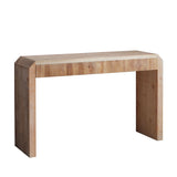 Rustic Modern Console Table With Drawer Storage - Natural Wood - Furniture Home Direct