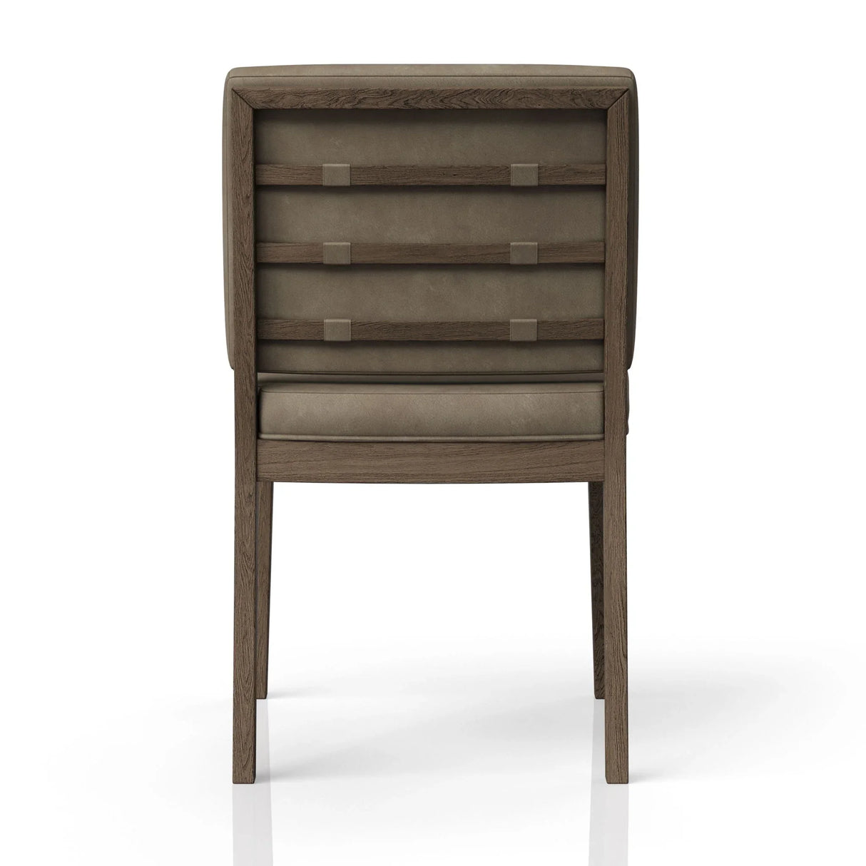 Leather Soft Back Chair (Set of 2) - Light Brown - Furniture Home Direct