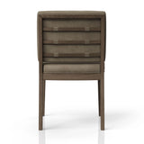 Leather Soft Back Chair (Set of 2) - Light Brown - Furniture Home Direct