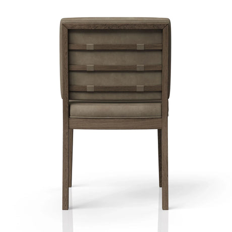 Leather Soft Back Chair (Set of 2) - Light Brown - Furniture Home Direct