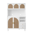 Modern Accent Storage Cabinet For Living Room, Bedroom, Dining Room, Or Study - White - Furniture Home Direct