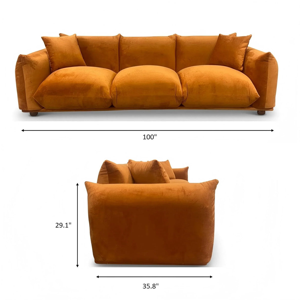 Kely - Upholstered Sofa - Furniture Home Direct