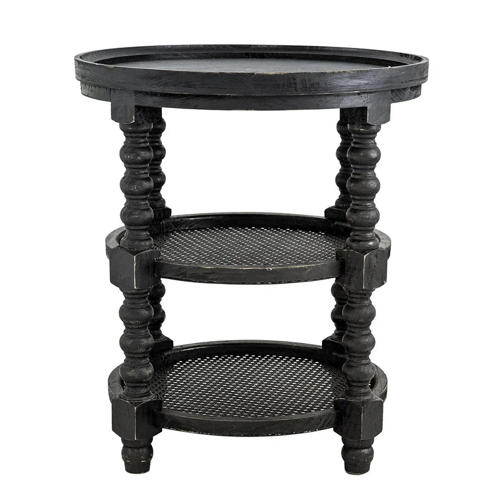 Round 3 Tiered Side Tabel, End Tabel For Lving Room Bedroom Entryway - Furniture Home Direct