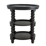 Round 3 Tiered Side Tabel, End Tabel For Lving Room Bedroom Entryway - Furniture Home Direct
