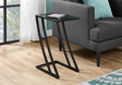 Accent Table, C - Shaped, Sturdy Construction, Contemporary & Modern - Furniture Home Direct