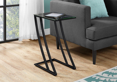 Accent Table, C - Shaped, Sturdy Construction, Contemporary & Modern - Furniture Home Direct