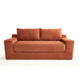 Convertible Loveseat Sofa Bed With Memory Foam & Steel Frame - Furniture Home Direct