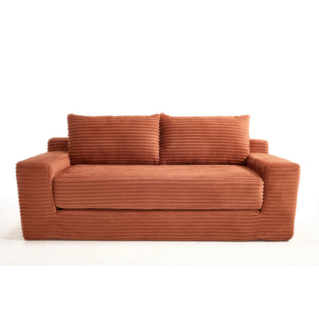 Convertible Loveseat Sofa Bed With Memory Foam & Steel Frame - Furniture Home Direct