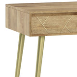 Jager - Desk - Natural - Furniture Home Direct
