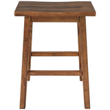 Kitchen Island Set With Stools 45 Inch Top Walnut Off White - Furniture Home Direct