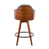 Ahoy - Mid Century Counter Stool - Furniture Home Direct