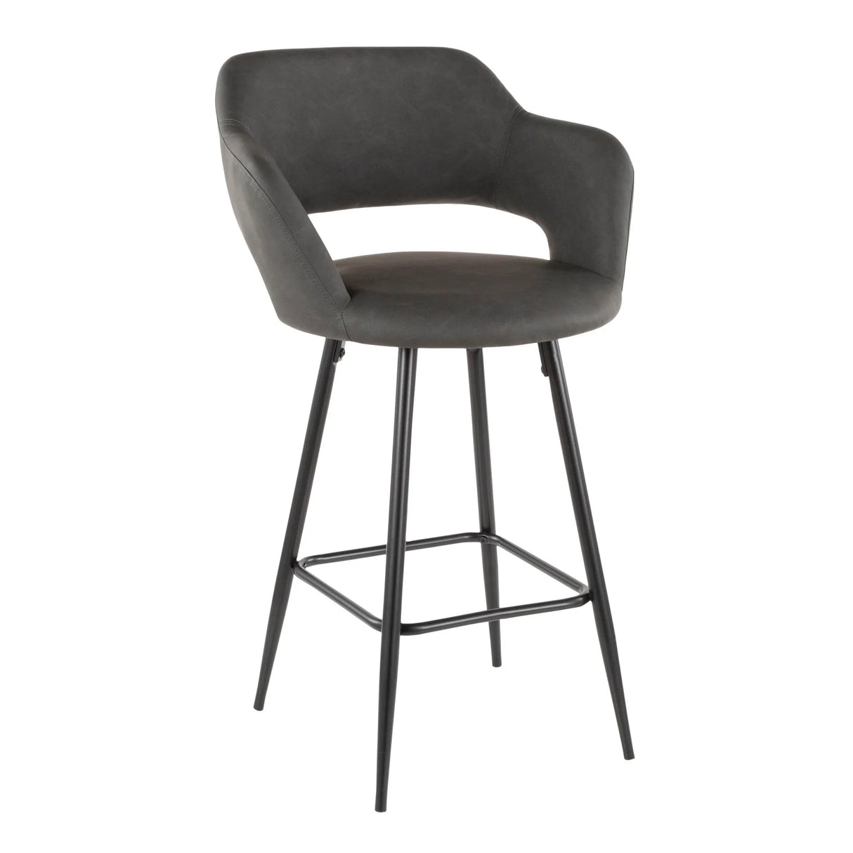 Margarite - Contemporary Counter Stool (Set of 2) - Furniture Home Direct