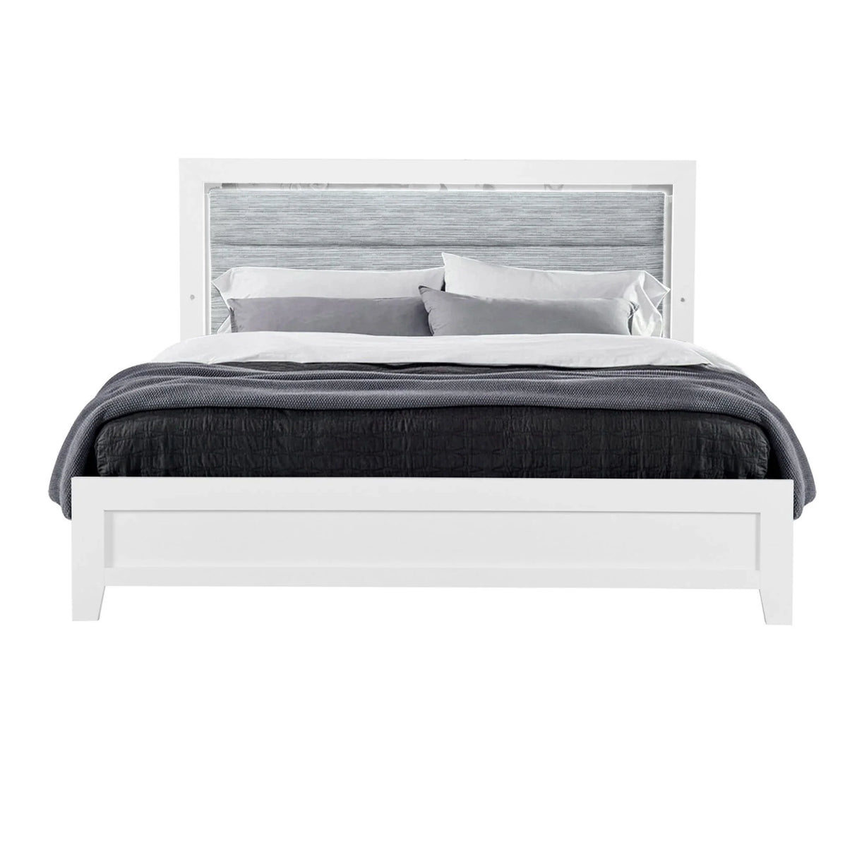 Omoda - 5 Pieces Bedroom Set With LED - Furniture Home Direct