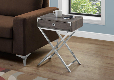 Accent Side Table, Storage Drawer, Stylish Design Contemporary & Modern - Furniture Home Direct