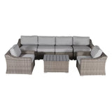 Stylish Sofa Seating Group With Cushions Perfect For Outdoor Gatherings - Furniture Home Direct