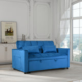 3 In 1 Pull Out Couch Convertible Sofa Bed With Reclining Backrest - Furniture Home Direct