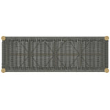 Dahlia - Outdoor Indoor Contemporary Bench - Furniture Home Direct