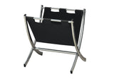 Magazine Rack Standing Organizer Storage Leather Look - Furniture Home Direct