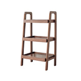 Premium Storage Organizer, 3-Tier Beech Shoe Rack For Entryway, Living Room - Walnut - Furniture Home Direct