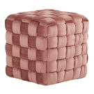 Square Braided Ottoman - - Furniture Home Direct