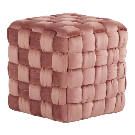 Square Braided Ottoman - - Furniture Home Direct