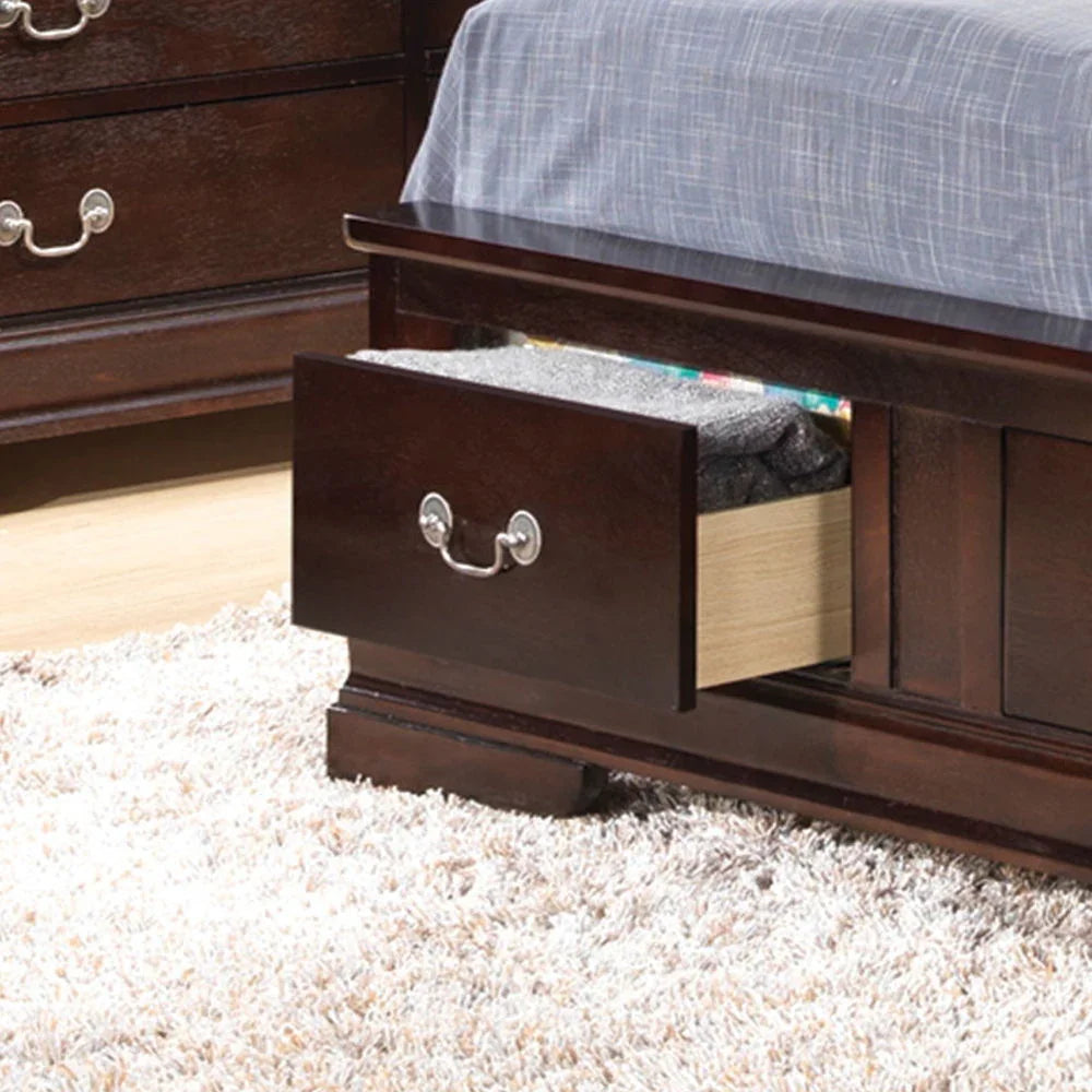 Louis Phillipe - Storage Bed - Furniture Home Direct