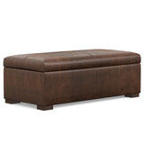 Gabbie - Coffee Table Upholstered Storage Ottoman - Furniture Home Direct