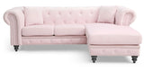 Nola - Luxurious Design Sofa Chaise - Furniture Home Direct