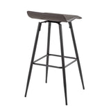 Ale - Contemporary Fixed-Height Bar Stool (Set of 2) - Furniture Home Direct